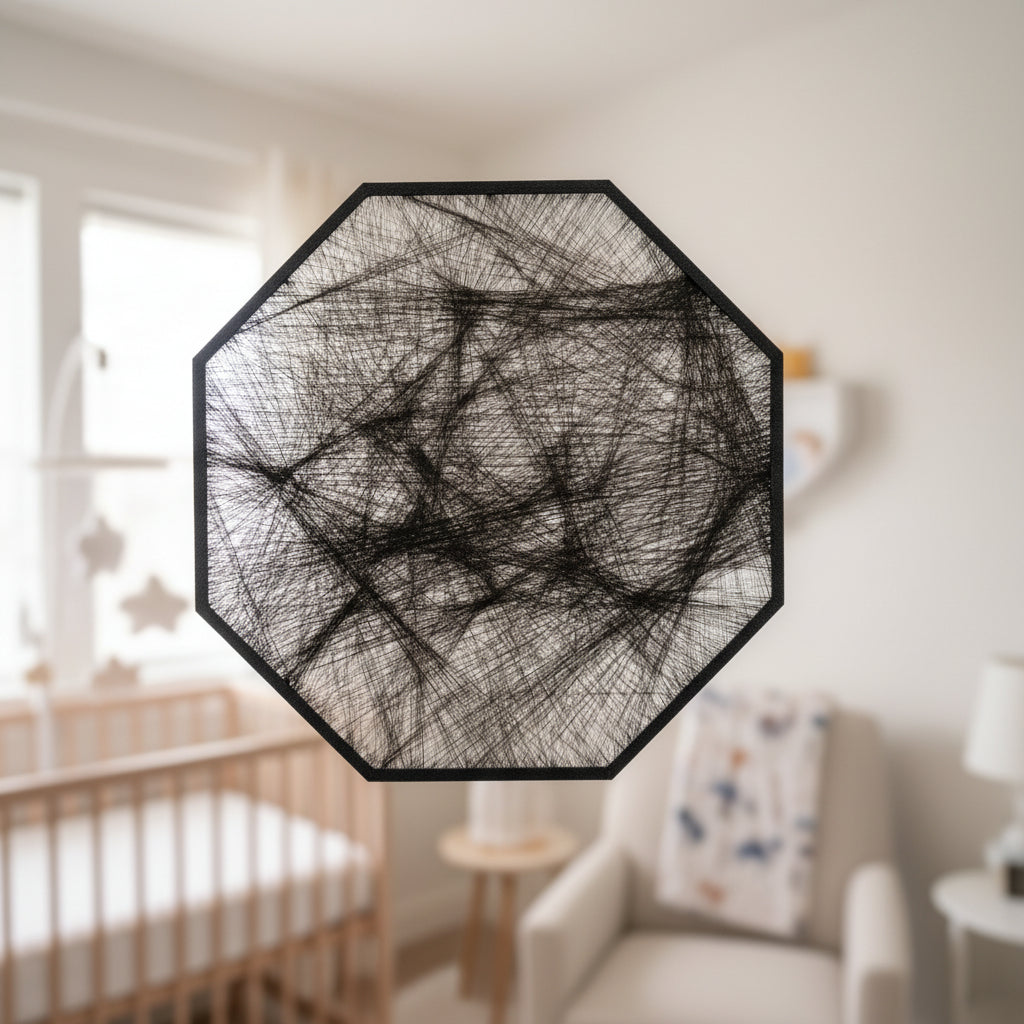 Octagon String Art - Portrait